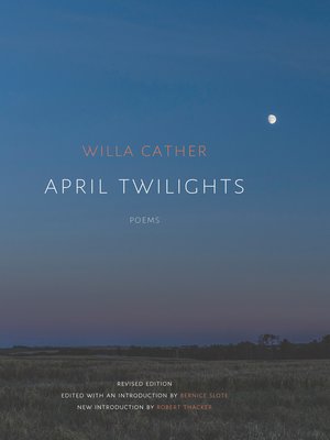cover image of April Twilights (1903)